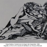 Attesa al Mig di Castronuovo Sant'Andrea  per Ossip Zadkine, in mostra 28 illustrazioni e 3 litografie