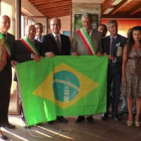 L'Ambasciatore del Brasile  in Italia Ricardo Neiva Tavares in visita nel lagonegrese