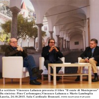 Vincenzo Labanca presenta a Lauria il romanzo "Il Conte di Montepesco" ispirato alla vita del sen. Pittella 