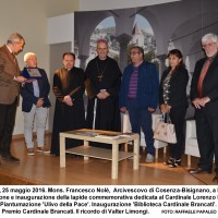 Il Premio Cardinale Brancati 2016 alla famiglia di Valter Limongi