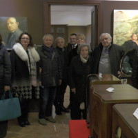 Il prof. Francesco Sabatini visita Palazzo Marangoni a Lauria